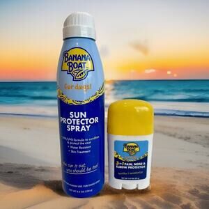 Banana Boat For Dogs Sun Protector Spray + 3-in-1 Paw, Nose, & Elbow Protector🐶